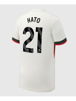 Billige Chelsea Jorrel Hato #21 Bortedrakt 2025-26 Kortermet